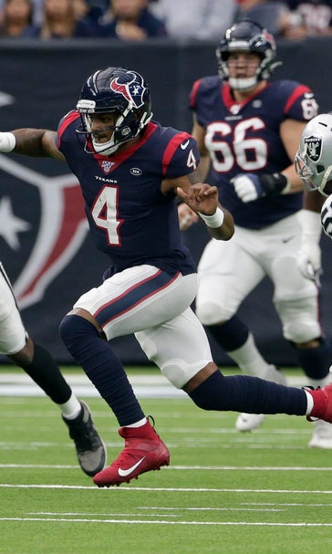 Watson's 3 TD passes lead Texans over Raiders 27-24